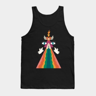 Rainbow Blessings Tank Top